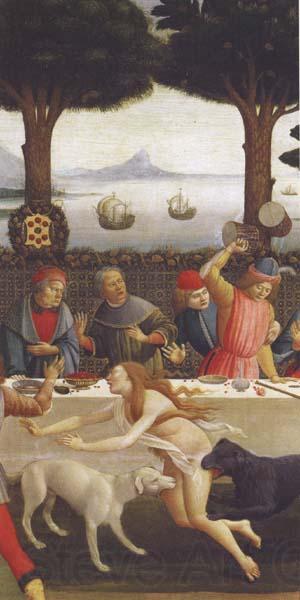 Sandro Botticelli Novella di Nastagio degli Onesti France oil painting art